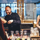 People working in cafe