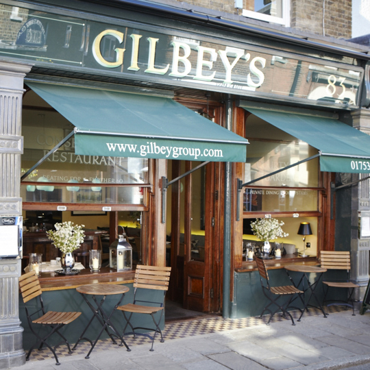 Gilbey's Frontage
