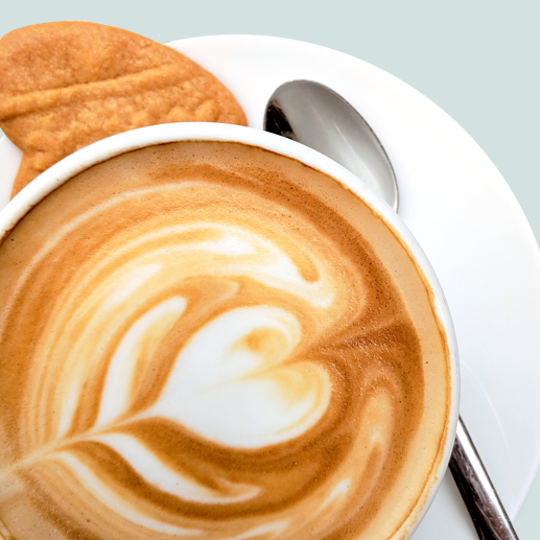 Coffee drink banner