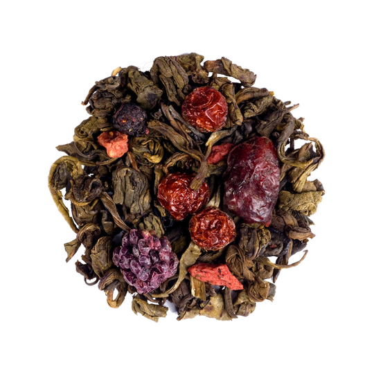 Garden Berries Loose Leaf Green Tea