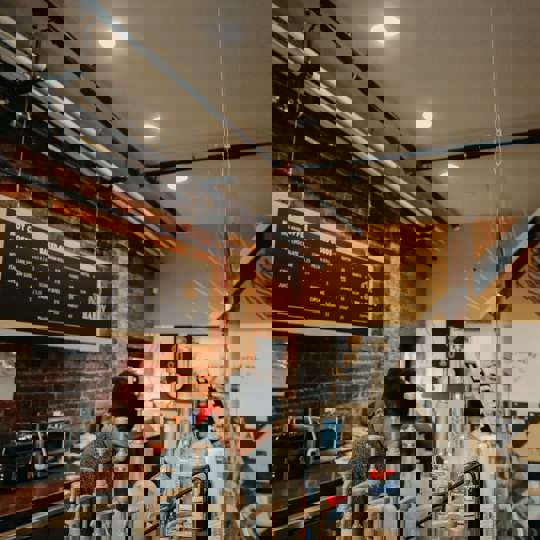 Man Working In Coffee Shop2