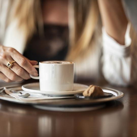 Woman With Coffee